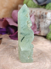 Load image into Gallery viewer, Prehnite Tower - Half Raw