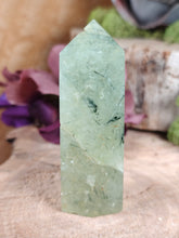 Load image into Gallery viewer, Prehnite Tower - Half Raw