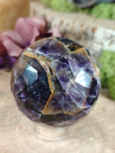 Load image into Gallery viewer, Faceted Amethyst Sphere