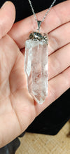 Load image into Gallery viewer, Clear Quartz Point Necklace