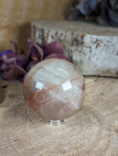 Load image into Gallery viewer, Hematite Quartz Sphere