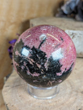 Load image into Gallery viewer, Rhodonite Sphere