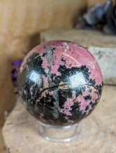 Load image into Gallery viewer, Rhodonite Sphere
