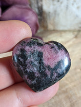 Load image into Gallery viewer, Mini Rhodonite Hearts