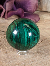Load image into Gallery viewer, Malachite Sphere