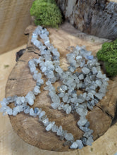 Load image into Gallery viewer, Tourmalinated Quartz Chip Necklace
