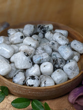 Load image into Gallery viewer, Rainbow Moonstone Tumbled