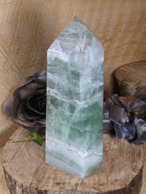 Load image into Gallery viewer, Green Fluorite Tower - Large