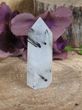 Load image into Gallery viewer, Tourmalinated Quartz Tower (multiple options)
