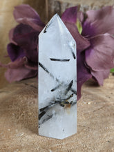 Load image into Gallery viewer, Tourmalinated Quartz Tower (multiple options)