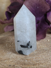 Load image into Gallery viewer, Tourmalinated Quartz Tower (multiple options)