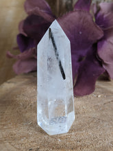 Load image into Gallery viewer, Tourmalinated Quartz Tower (multiple options)