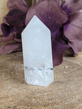 Load image into Gallery viewer, Tourmalinated Quartz Tower (multiple options)
