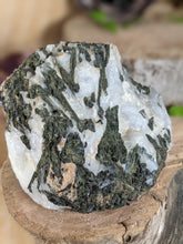 Load image into Gallery viewer, Quartz with Green Tourmaline