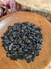 Load image into Gallery viewer, Black Tourmaline Tumbled Chips