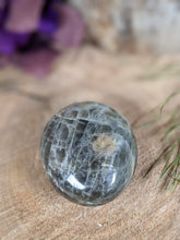 Load image into Gallery viewer, Black Moonstone Palm Stone
