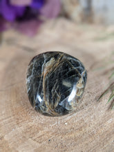Load image into Gallery viewer, Black Moonstone Palm Stone