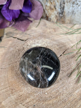 Load image into Gallery viewer, Black Moonstone Palm Stone
