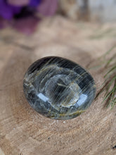 Load image into Gallery viewer, Black Moonstone Palm Stone