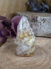 Load image into Gallery viewer, Small Cherry Blossom Agate Flame