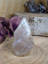 Load image into Gallery viewer, Small Cherry Blossom Agate Flame