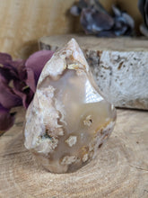 Load image into Gallery viewer, Small Cherry Blossom Agate Flame