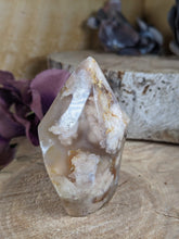 Load image into Gallery viewer, Small Cherry Blossom Agate Flame