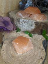 Load image into Gallery viewer, Peach Selenite Freeform Gems