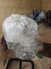Load image into Gallery viewer, Clear Quartz Specimen on Stand