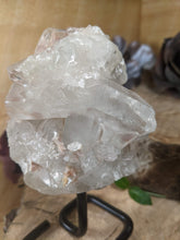 Load image into Gallery viewer, Clear Quartz Specimen on Stand