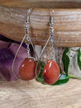 Load image into Gallery viewer, Carnelian Earrings