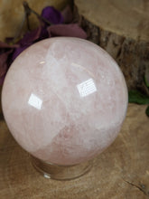 Load image into Gallery viewer, Rose Quartz Sphere