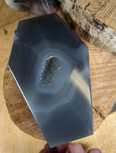 Load image into Gallery viewer, Druzy Agate Coffin