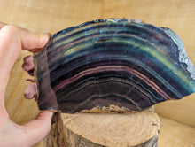 Load image into Gallery viewer, Rainbow Fluorite Slice