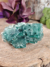 Load image into Gallery viewer, Raw Green Fluorite on Matrix

