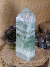Load image into Gallery viewer, Green Fluorite Tower - Large
