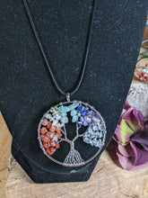 Load image into Gallery viewer, Chakra Tree Necklace

