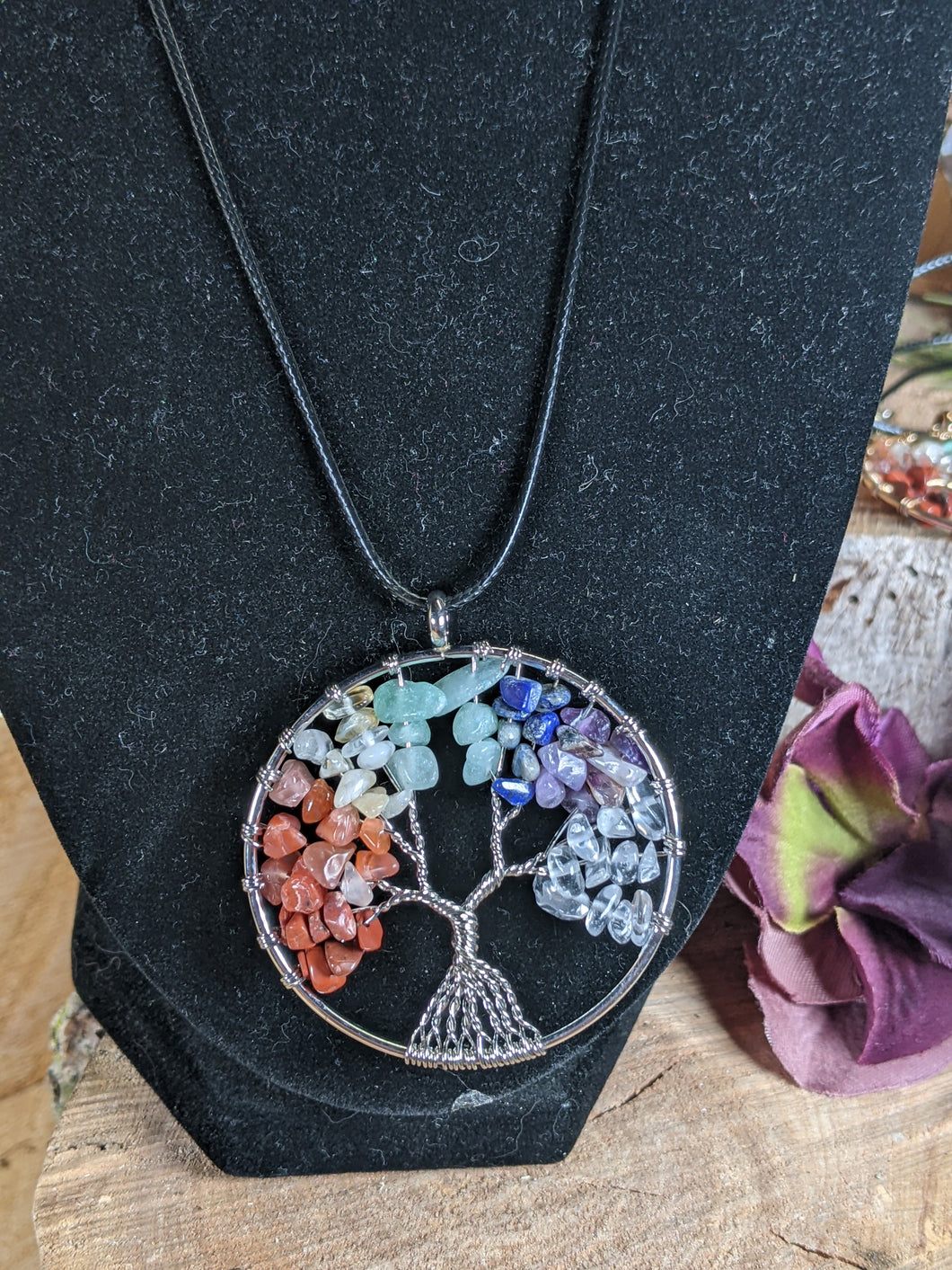 Chakra Tree Necklace