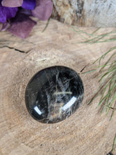 Load image into Gallery viewer, Black Moonstone Palm Stone
