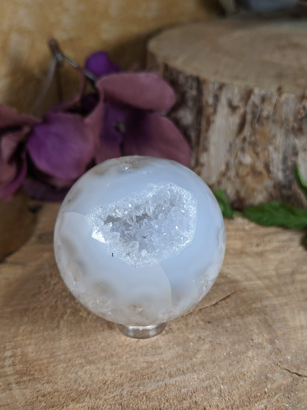 Druzy Agate Sphere - Small