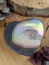 Load image into Gallery viewer, Aura Druzy Agate Heart
