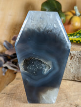 Load image into Gallery viewer, Druzy Agate Coffin
